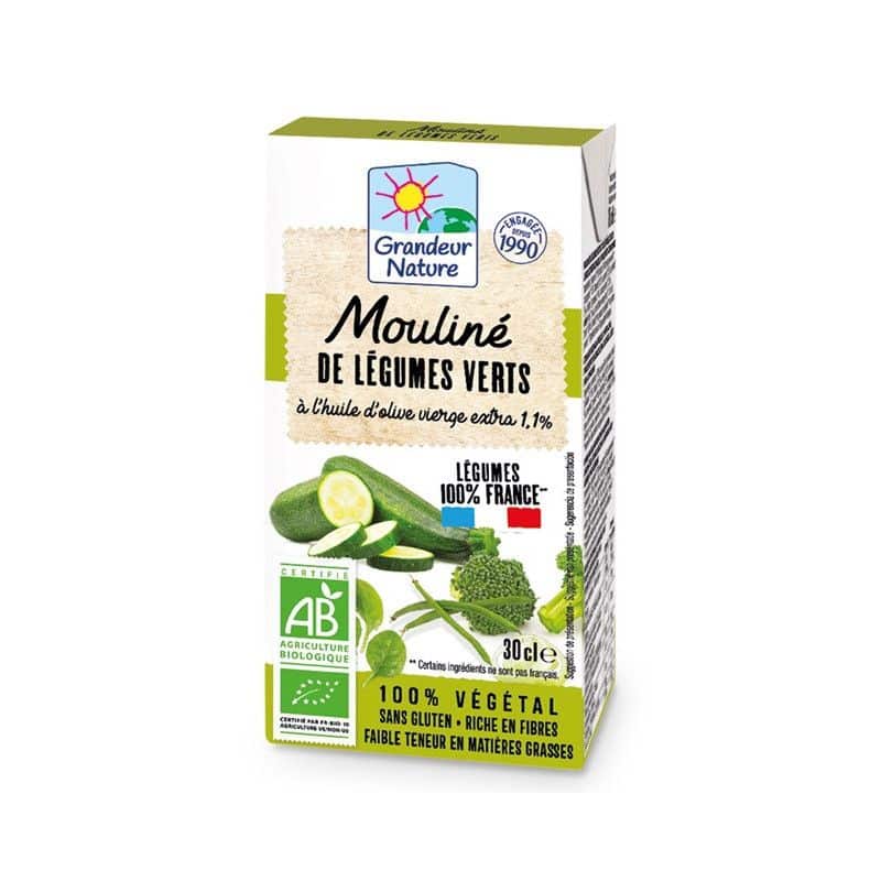 GRANDEUR NATURE -- Mouline de legumes verts *