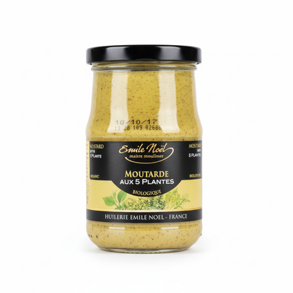 émile Noël -- Moutarde 5 plantes bio - 200 g