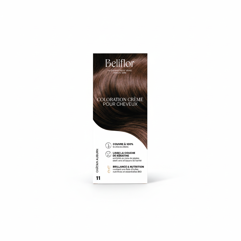 BELIFLOR -- Teinture: chatain auburn n�11