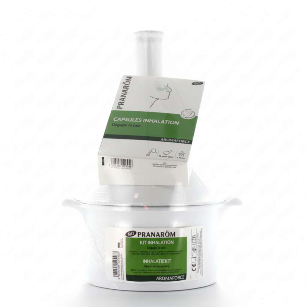 Capsules inha lation + inahalateur